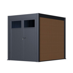 Abri de stockage 6m² pour pergola autoportée et de côté 3m - Ombrea