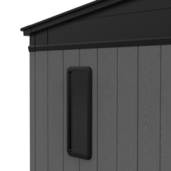 Abri de Jardin Résine 6m² Docker + Plancher - Jobu | Toit Monopente