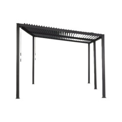 Pergola en alu et lames orientables 12m² Marco - Cerland