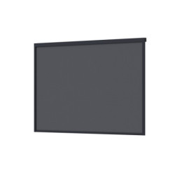 Store latéral 4m en alu gris - motorisé pour pergolas Ombrea