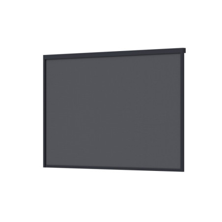 Store latéral 4m en alu gris - motorisé pour pergolas Ombrea