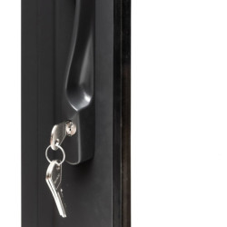 Bureau de jardin Andrea 11,7m² - en bois brut - madriers 44mm - Palmako