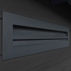 Abri premium bois composite double pente 5m² anthracite Woodlife Garden