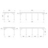 Carport simple en bois Karl 23,1m² - poteaux lamellé-collés - Palmako