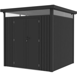 Abri de Jardin Acier Galvanisé 5,29m² Kosto + Kit Ancrage | X-Métal