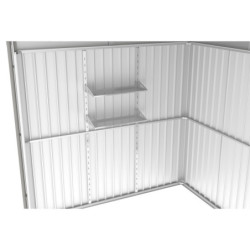 Etagères Haut de Gamme Kosto en Métal Anthracite - X-METAL