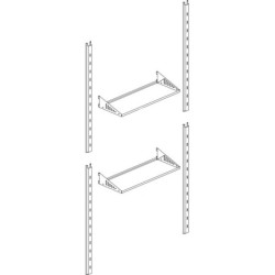 Etagères Haut de Gamme Kosto en Métal Anthracite - X-METAL