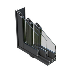 Pavillon Lenna 876x300cm - terrasse avec comptoir - vitrage - Palmako