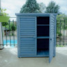 Armoire de jardin en bois lasuré 0,41m² Habrita