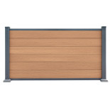 Clôtures en bois composite, brise vue jardin idéale