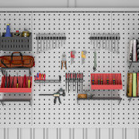 Panneau perforé & crochets