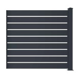 Clôtures de jardin pas chères en aluminium et bois composite